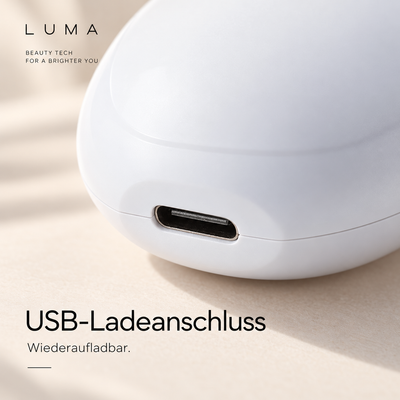Ultraschall Skin Scrubber Gesichtsspatel von LUMA