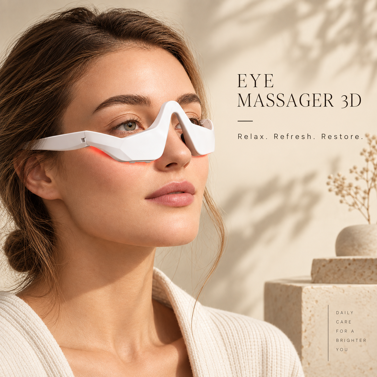 3D Augenmassagegerät von LUMA