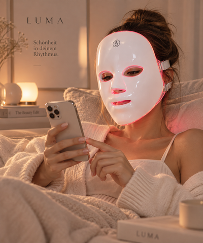LED-Gesichtsmaske Einfache Anwendung