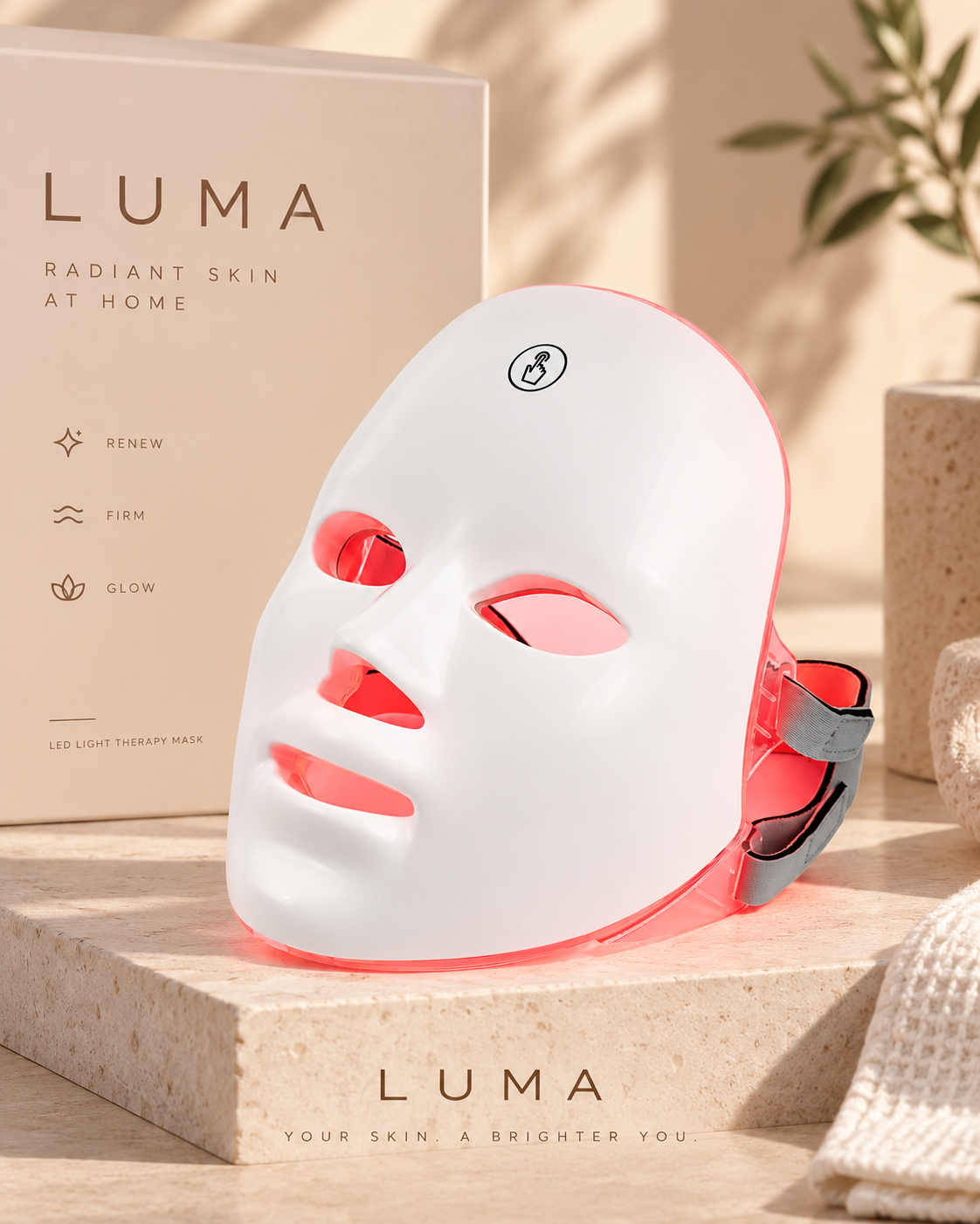 LUMA LED Light Therapy Face Mask